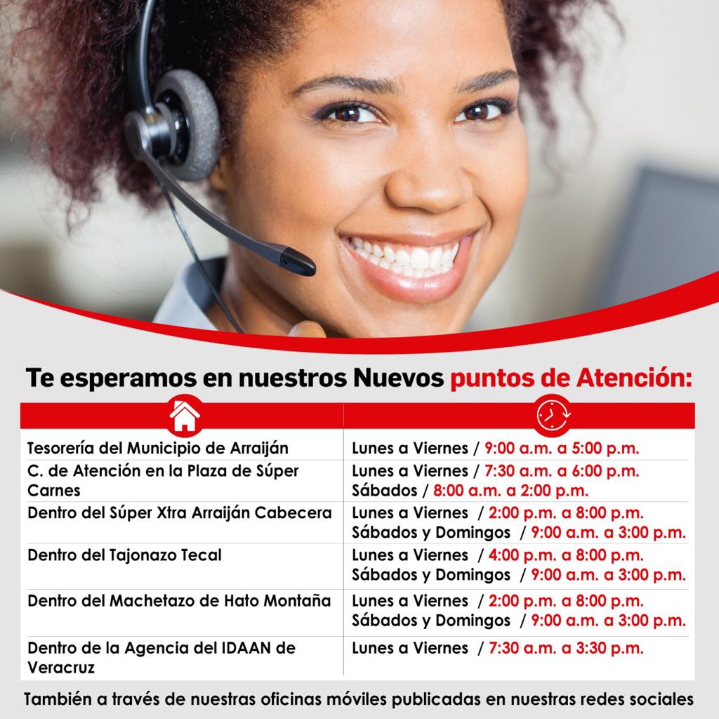 CON ÉXITO SE ESTRENAN NUEVOS PUNTOS DE ATENCIÓN