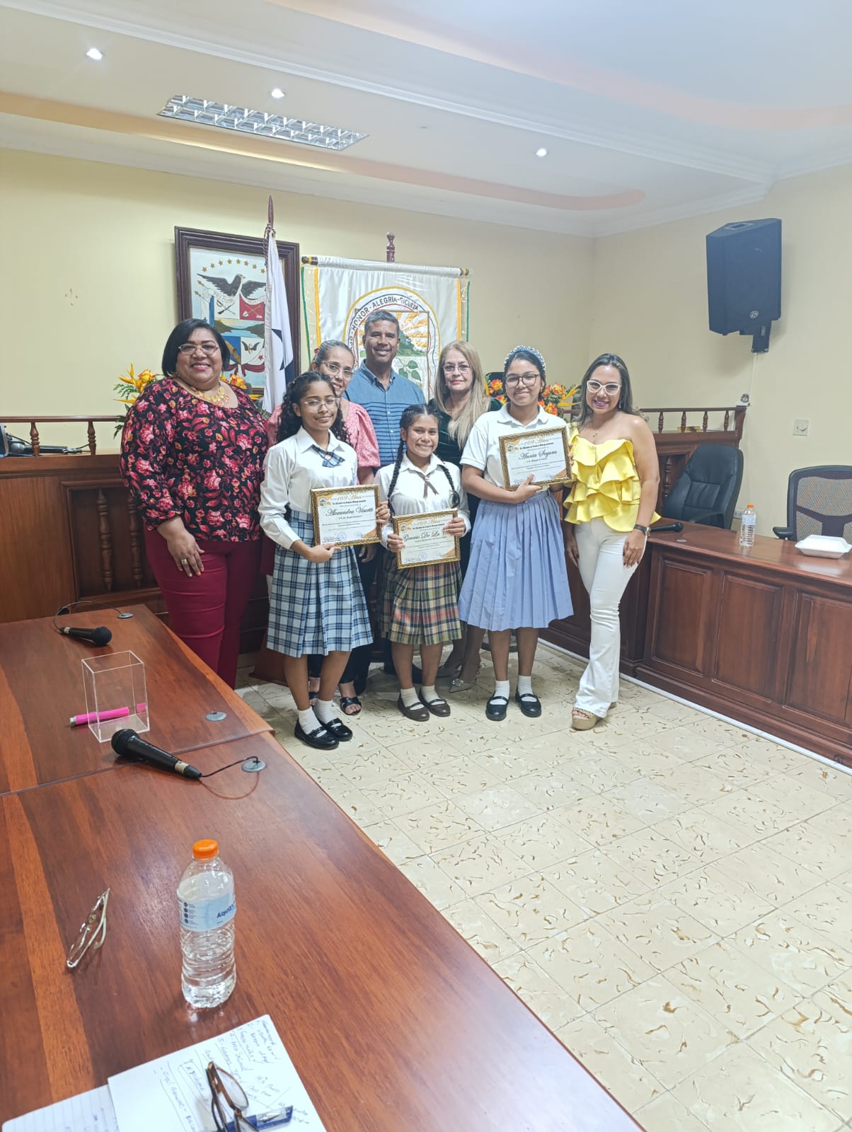 Poesía y Oratoria en los 169 aniversario del distrito de Capira.