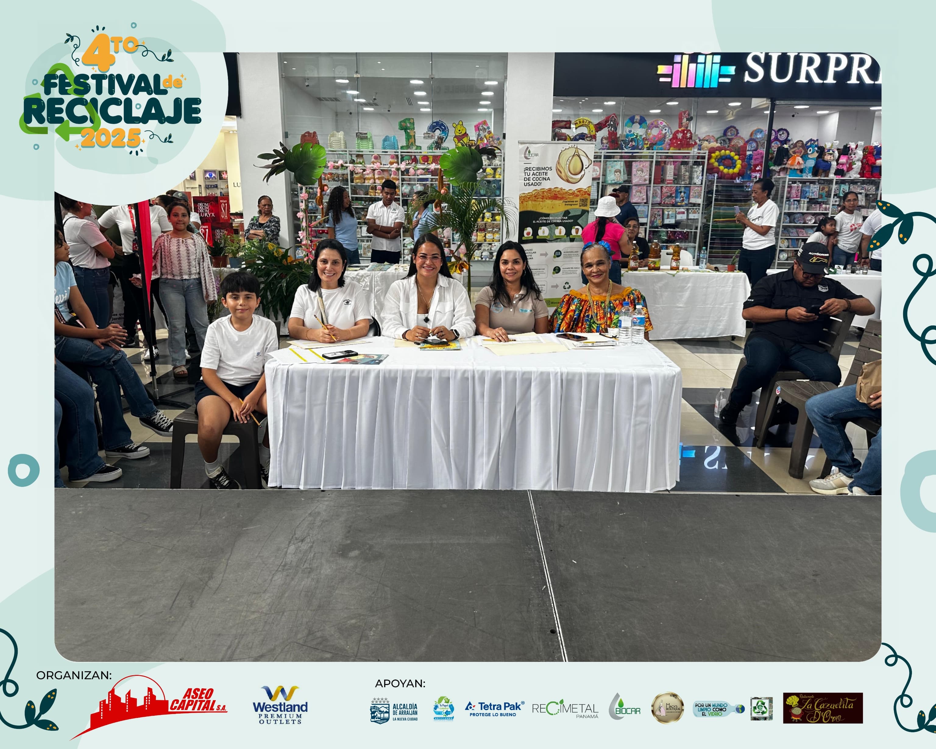 Éxito rotundo en el Festival de Reciclaje 2025 en Westland Mall