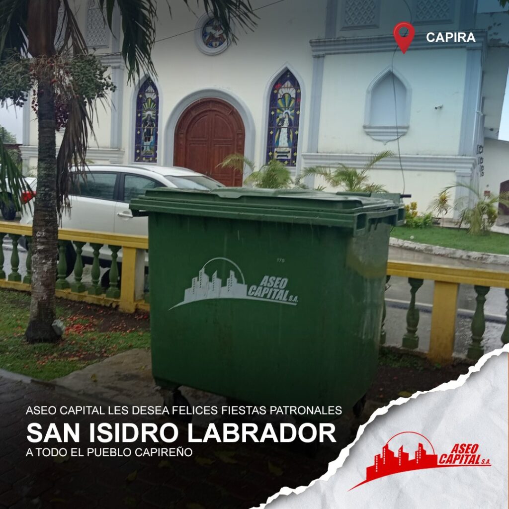 Capira, 26 de mayo de 2025 – Aseo Capital, comprometida con el bienestar y la cultura de las comunidades donde opera, se sumó con entusiasmo a las festividades en honor a San Isidro Labrador, santo patrono del distrito de Capira.
