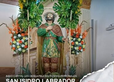 Aseo Capital se une a las festividades del santo patrono San Isidro Labrador en Capira